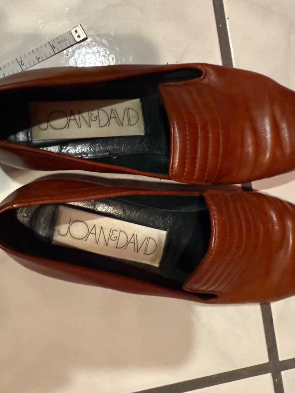 JOAN & DAVID LEATHER SIZE 6 - Picture 3 of 8